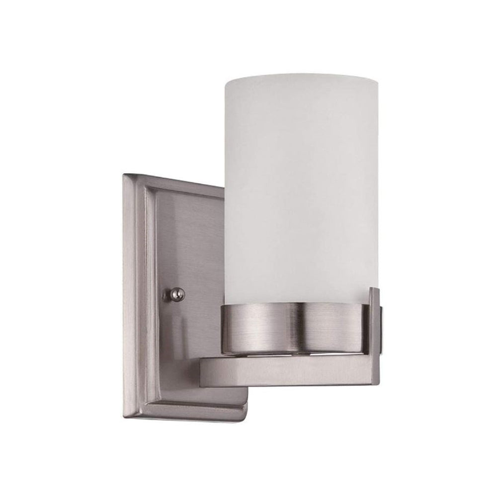 Sunset Lighting LED Wall Scone 8W 3000K 590LM CRI90 120V Opal Glass F2861-80-LED-JA8