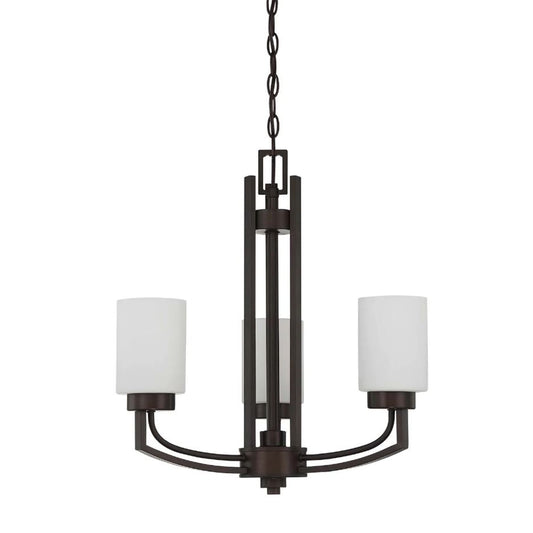 Sunset Lighting 3-Light Chandelier 100W Hadley Provincial Bronze - F22004-64