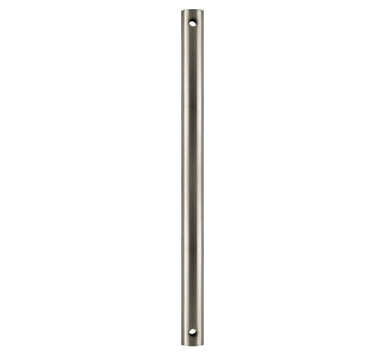 Kathy Ireland HOME Ceiling Fan Downrod 24" Brushed Steel CFDR2BS