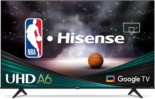 Hisense - 55" Class A6 Series LED 4K UHD HDR Smart Google TV 55A6H4