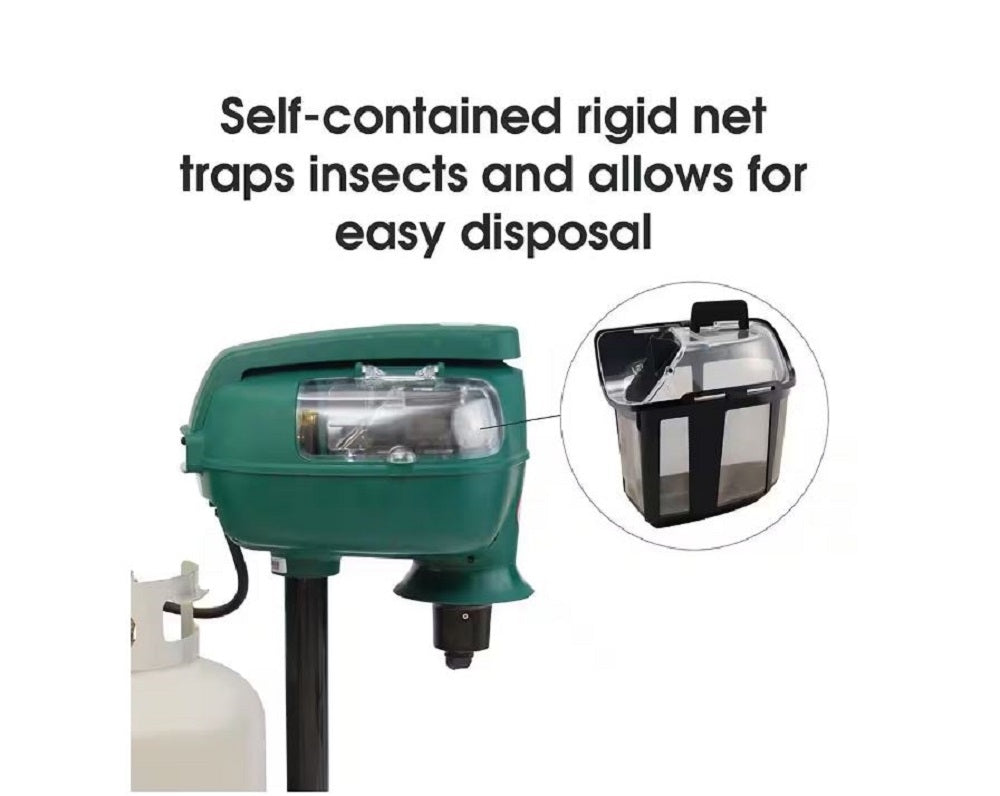 Mosquito Magnet MM4200B Patriot Plus Mosquito and Flying Insect Trap and Killer - Protects Up to 1 Acre, Black