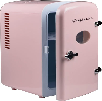 Frigidaire Retro 6-cans or 4 liter Portable Mini Fridge Pink EFMIS129-B-PINK