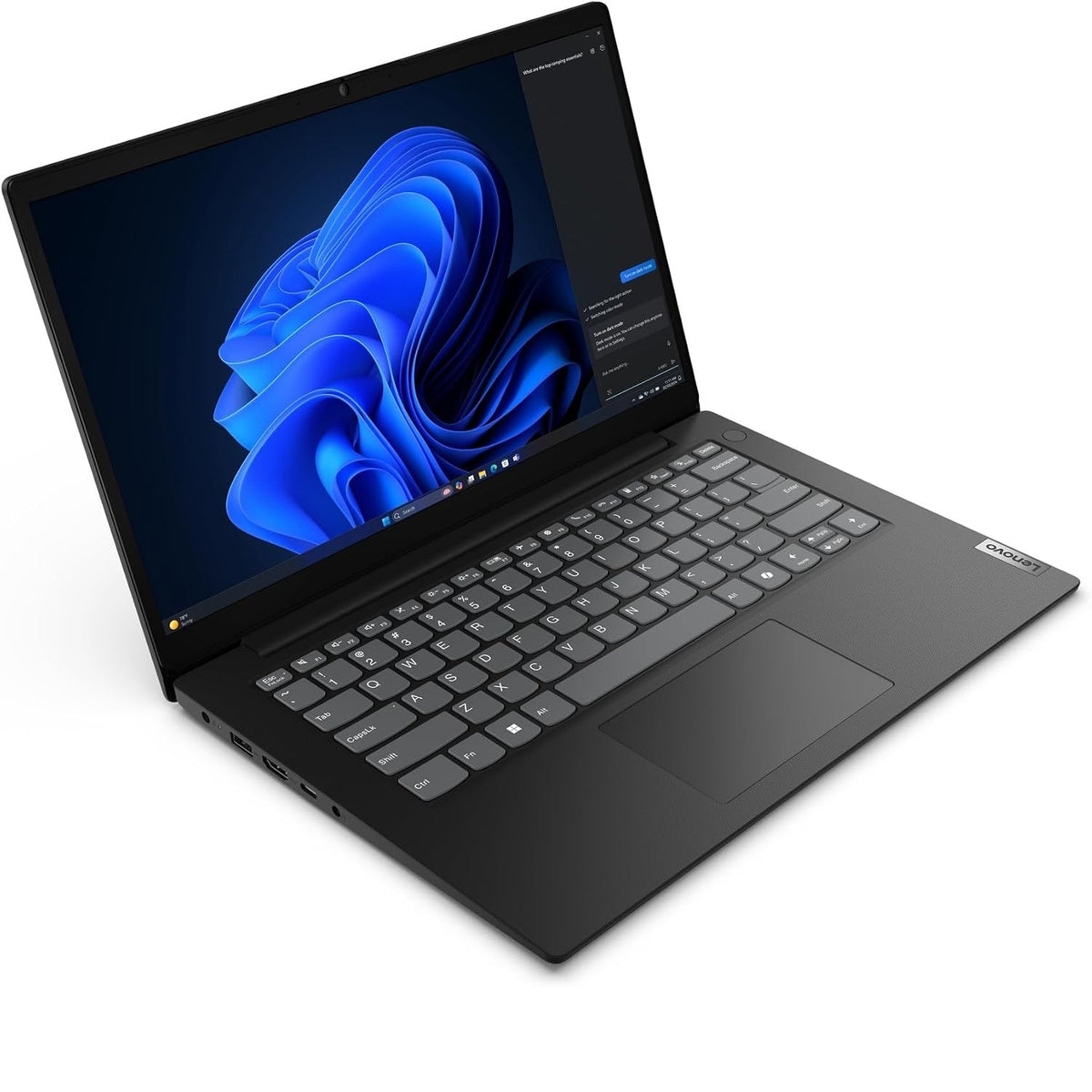 Lenovo V14 G5 Hybrid Work Laptop - 14" FHD Display - Core 7-240H - 16GB/ 512GB Storage Win 11 Home Black 83HDA06GUS