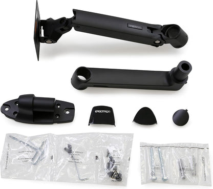 Ergotron LX Wall Mount Monitor Arm Matte Black 45-243-224
