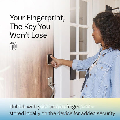 Yale Assure Lock 2 Touch Deadbolt, Satin Nickel Key-Free Smart Entry Door Lock with Bluetooth Connected Keypad