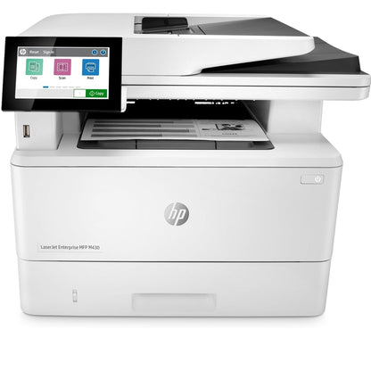 HP LaserJet Enterprise MFP M430f Monochrome All-in-One Printer with Built-in Ethernet & 2-Sided Printing 3PZ55AR,White