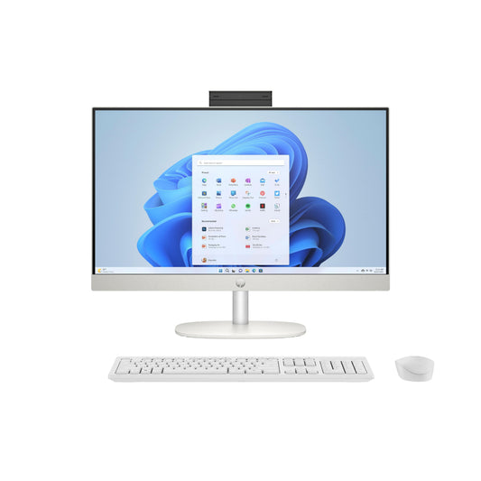 HP 24-cr0036 23.8" FHD All-in-One PC, AMD R5-7520U, 2.80GHz, 8GB RAM, 256GB SSD, Win11H - 7K974AA#ABA