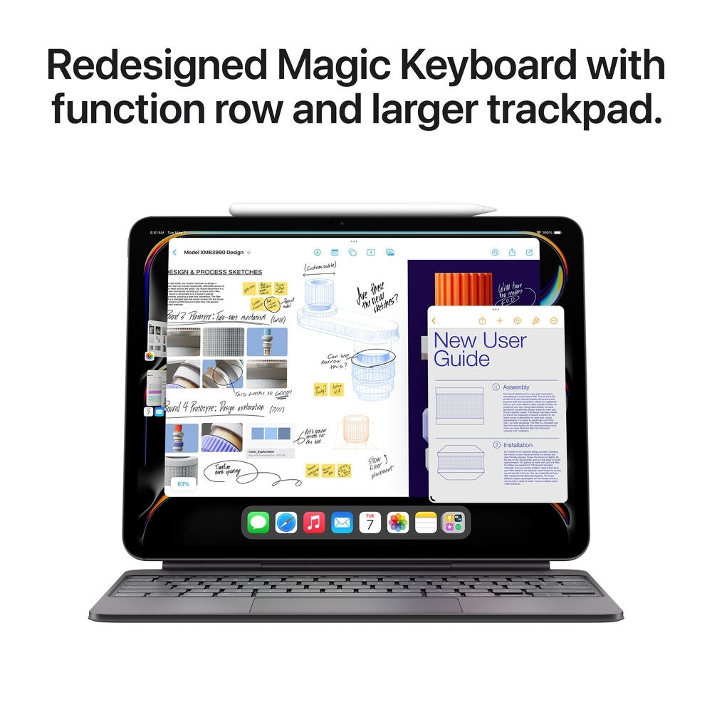 Apple 13" Ultra Retina XDR OLED iPad Pro M4 Chip 256GB Wi-Fi Only Silver MVX33LL/A