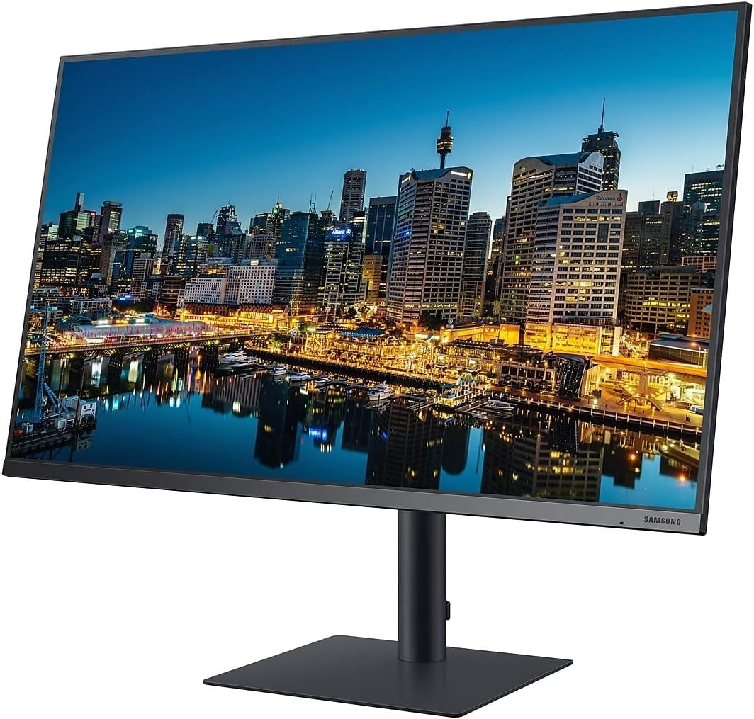 Samsung - ViewFinity 32" 60Hz 5ms TU874 LED UHD Monitor HDMI, USB, Thunderbolt - Black F32TU874VN