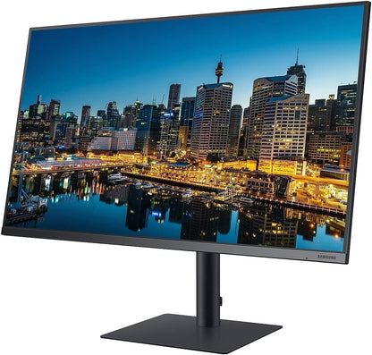 Samsung - ViewFinity 32" 60Hz 5ms TU874 LED UHD Monitor HDMI, USB, Thunderbolt - Black F32TU874VN