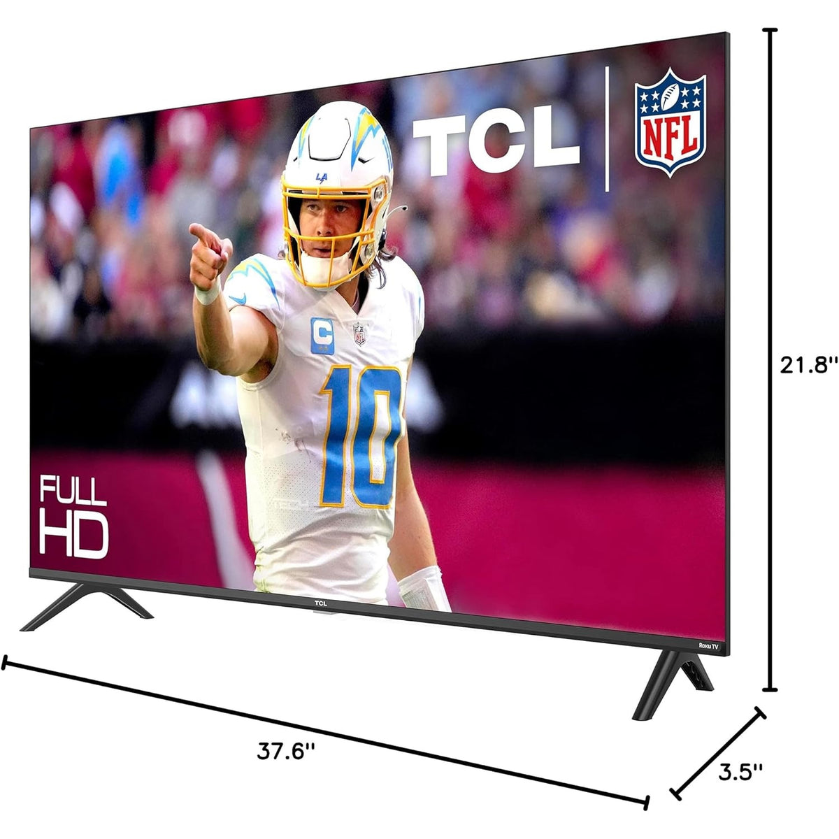 TCL 43-Inch Class S3 1080p LED Smart TV with Roku TV 43S350R