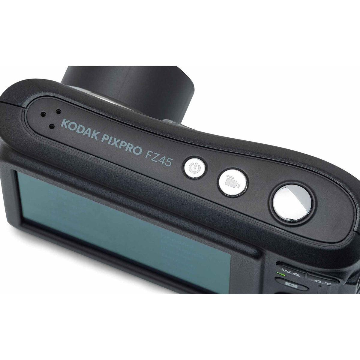Kodak PIXPRO FZ45 16MP Digital Compact Camera 4X Optical­ Zoom, 27mm Wide Angle, ­2.7" LCD - Black