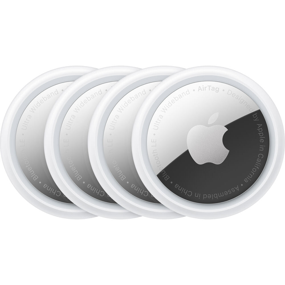 Apple AirTag (4-Pack) - Silver MX542LL/A, Works with Apple's Find My App