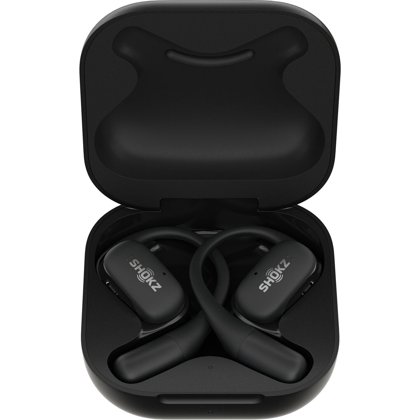 SHOKZ OpenFit Open-Ear True Wireless Earbuds Black T910-ST-BK-US