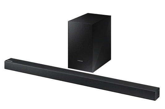Samsung 2.1 Channel 150W Soundbar with Sub-woofer Bluetooth, Dolby Digital, One Remote Compatible HW-MM36/ZA