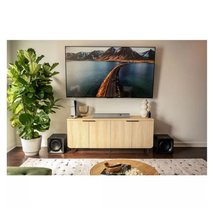 Klipsch Flexus Core 100 2.1 Ch All-in-One Soundbar Dolby Atmos Walnut 1071980-WN