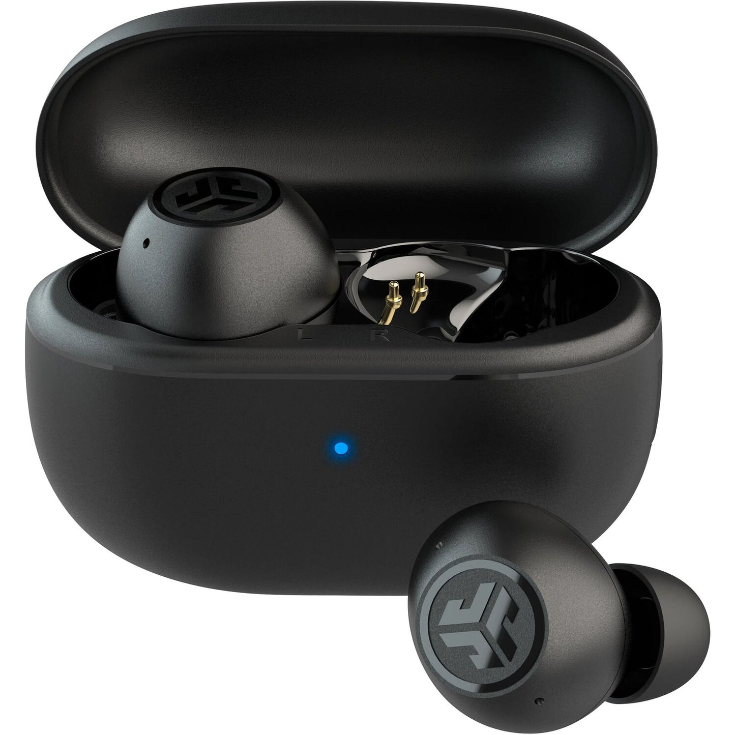 JLab Go Pop ANC True Wireless Earbuds Active Noise Cancelation Black EBGOANCRBLK124