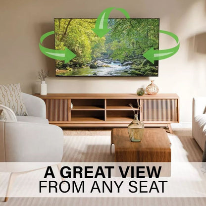 Sanus Decora Full-Motion TV Mount for 42"-90" TVs Up to 120 lbs. DLF225-B1 Black