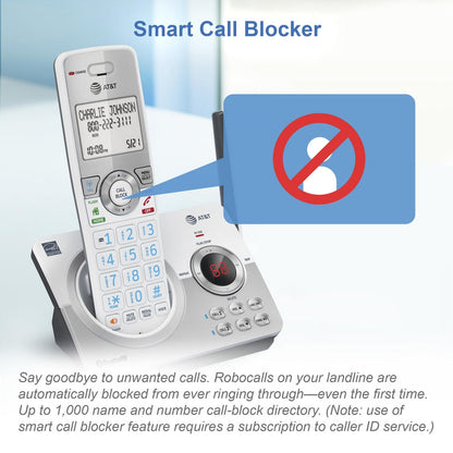 AT&T 3-Handset Answering System with Connect to Cell DL72350