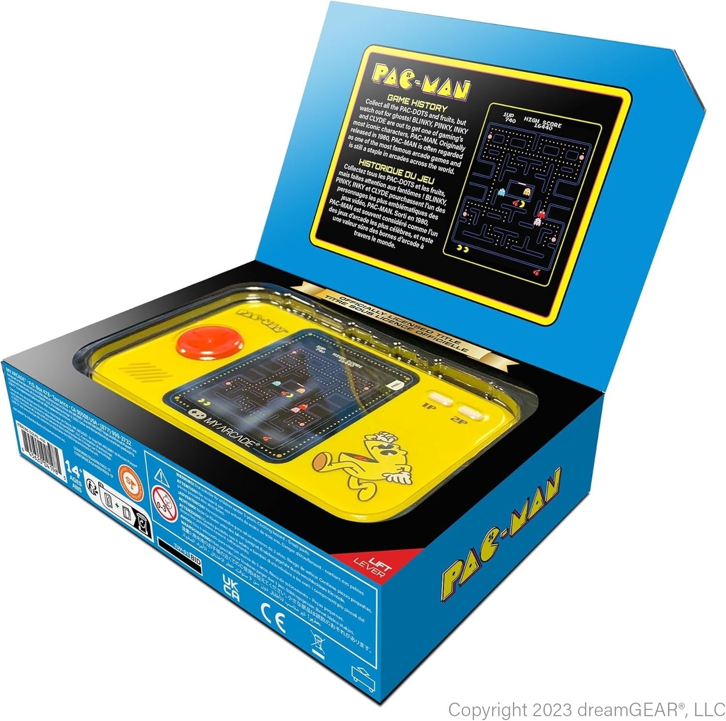 My Arcade Pacman Pocket Player Pro DGUNL- 4198