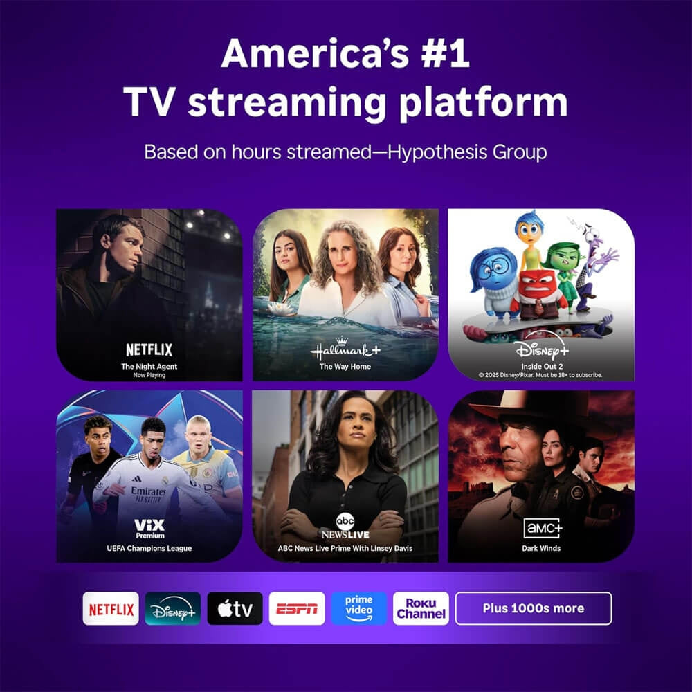 Roku - 40" Class Select Series Full HD (1080p) LED Smart RokuTV (2026)