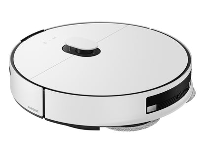 Samsung - Bespoke Jet Bot Combo Robot Vacuum & Mop with All-in-One Clean Station with Auto Steam - Satin Greige