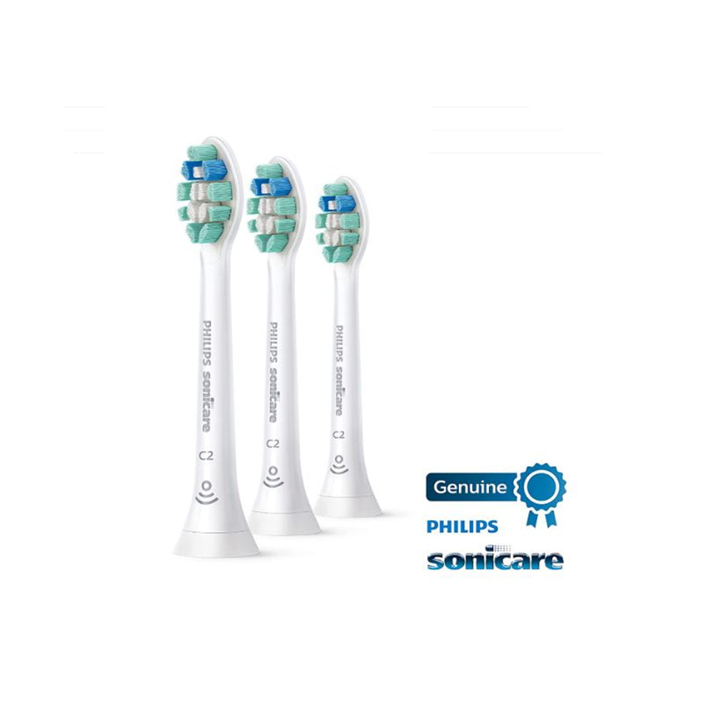 Philips Sonicare Optimal Plaque Control Replacement Electric Toothbrush Head - HX9023/65 - White - 3-pack
