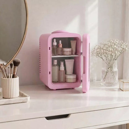 Frigidaire 6 Can Mini Personal Dorm Fridge Cooler Pink EFMIS190-PINK