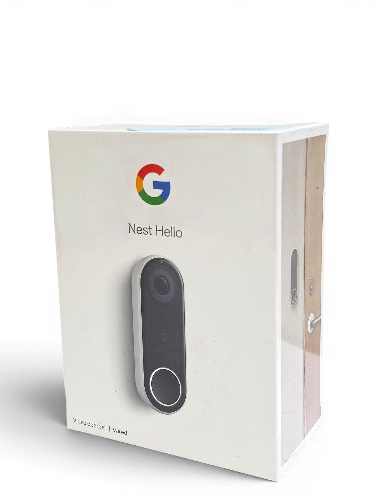 Google Nest Doorbell (Wired) Smart Wi-Fi Video Doorbell - Black NC5100US