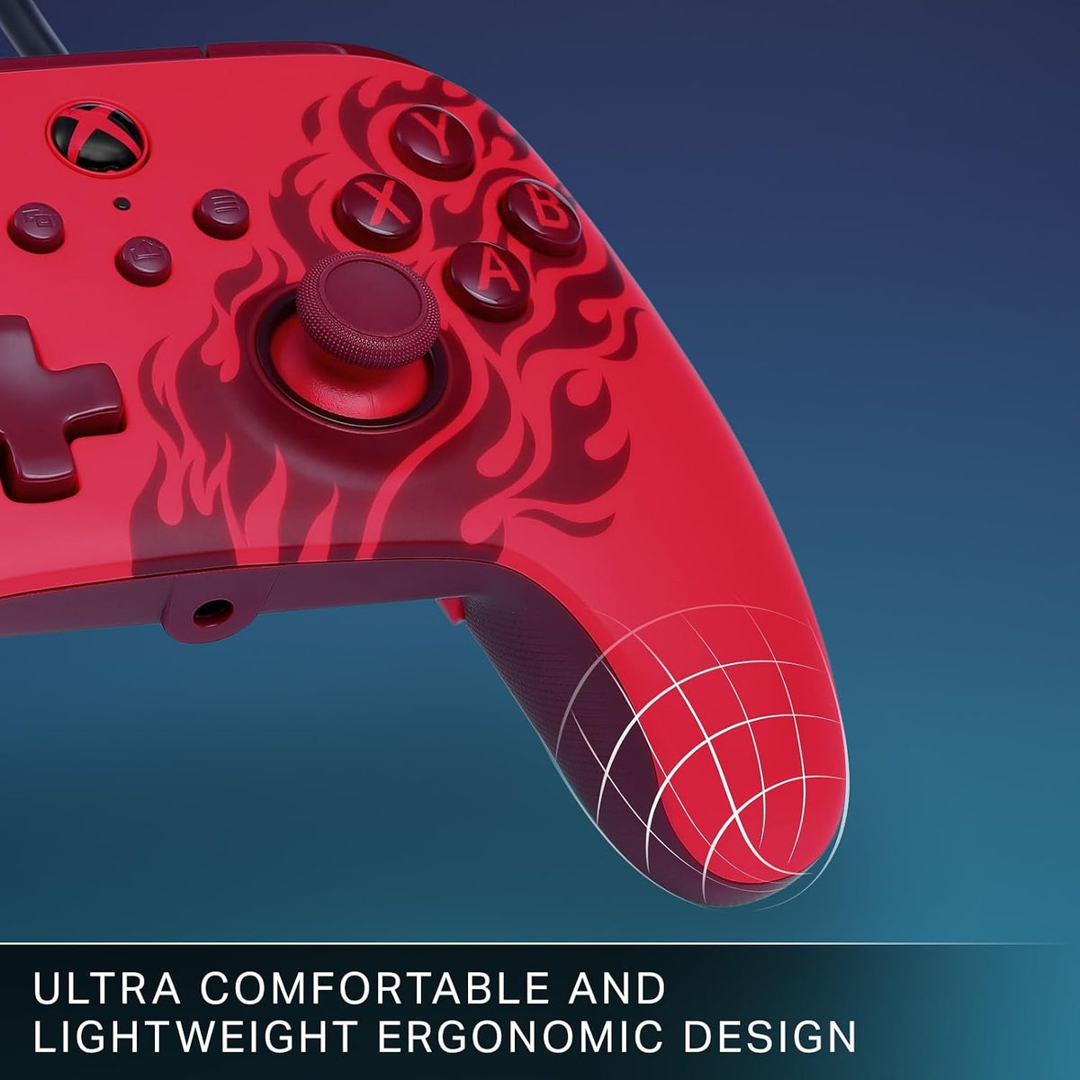 PowerA Advantage Wired Controller for Xbox Series X|S - Red Flame XBGP0521-01V