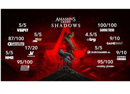 Assassin's Creed Shadows PS5 PlayStation 5 Standard Edition New Physical Disc