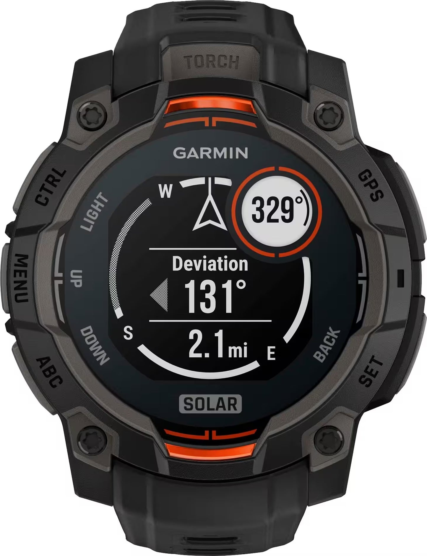 Garmin - Instinct 3 Solar GPS Smartwatch 45 mm Fiber-reinforced Polymer - Black with Black Band 010-02934-00