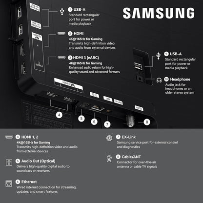 Samsung 77" S90HD OLED 4K Vision AI Smart TV QN77S90HD