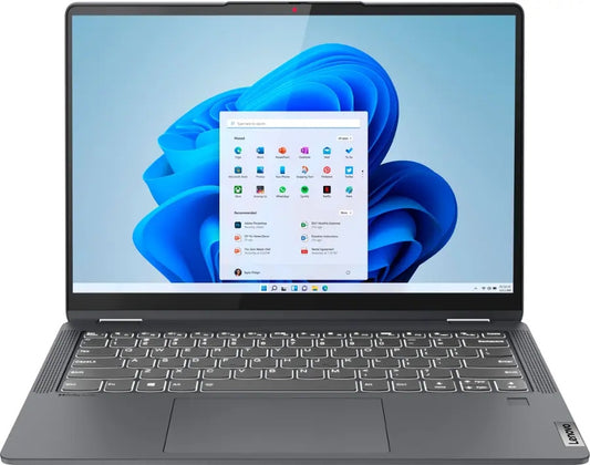 Lenovo Flex 5i 14" Full HD Touchscreen 2-in-1 Laptop Intel Core i5-1235U 8 GB Memory Intel Iris Xe Graphics 512GB SSD Storm Grey 82R700L5US