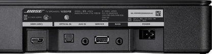Bose TV Speaker Soundbar for TV with Bluetooth and HDMI-ARC Connectivity, Black, Includes Remote Control - 838309-1100