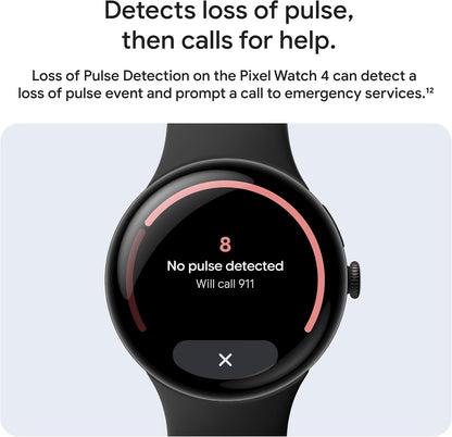 Google Pixel Watch 4 (45mm) Wi-Fi Satin Moonstone Case - Moonstone Band - (2025) GA10850-US