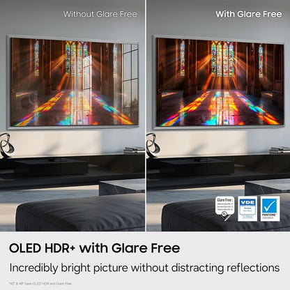 Samsung 77" S90HD OLED 4K Vision AI Smart TV QN77S90HD