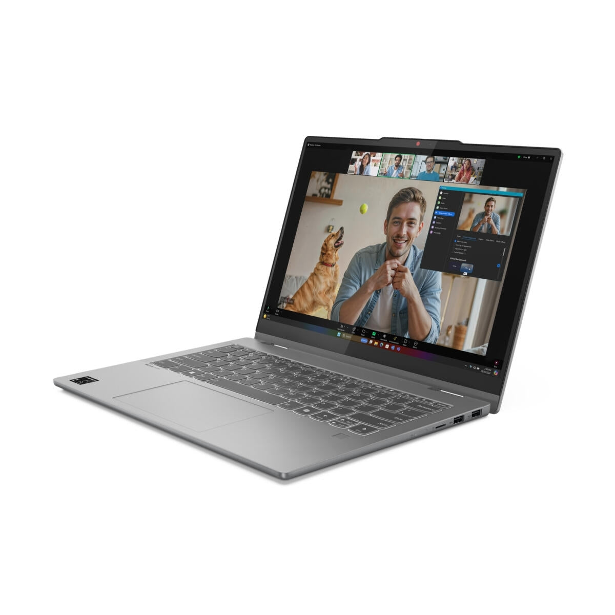 Lenovo Ideapad 5x 2-in-1 14" WUXGA OLED Touchscreen Copilot+ PC Qualcomm Snapdragon X Plus 16GB/ 1TB SSD Luna Grey 83GH0009US