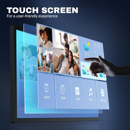 ARKTRONIC 15.6" Wi-Fi Digital Picture Frame 32GB HD IPS Touch Screen W16C-BA