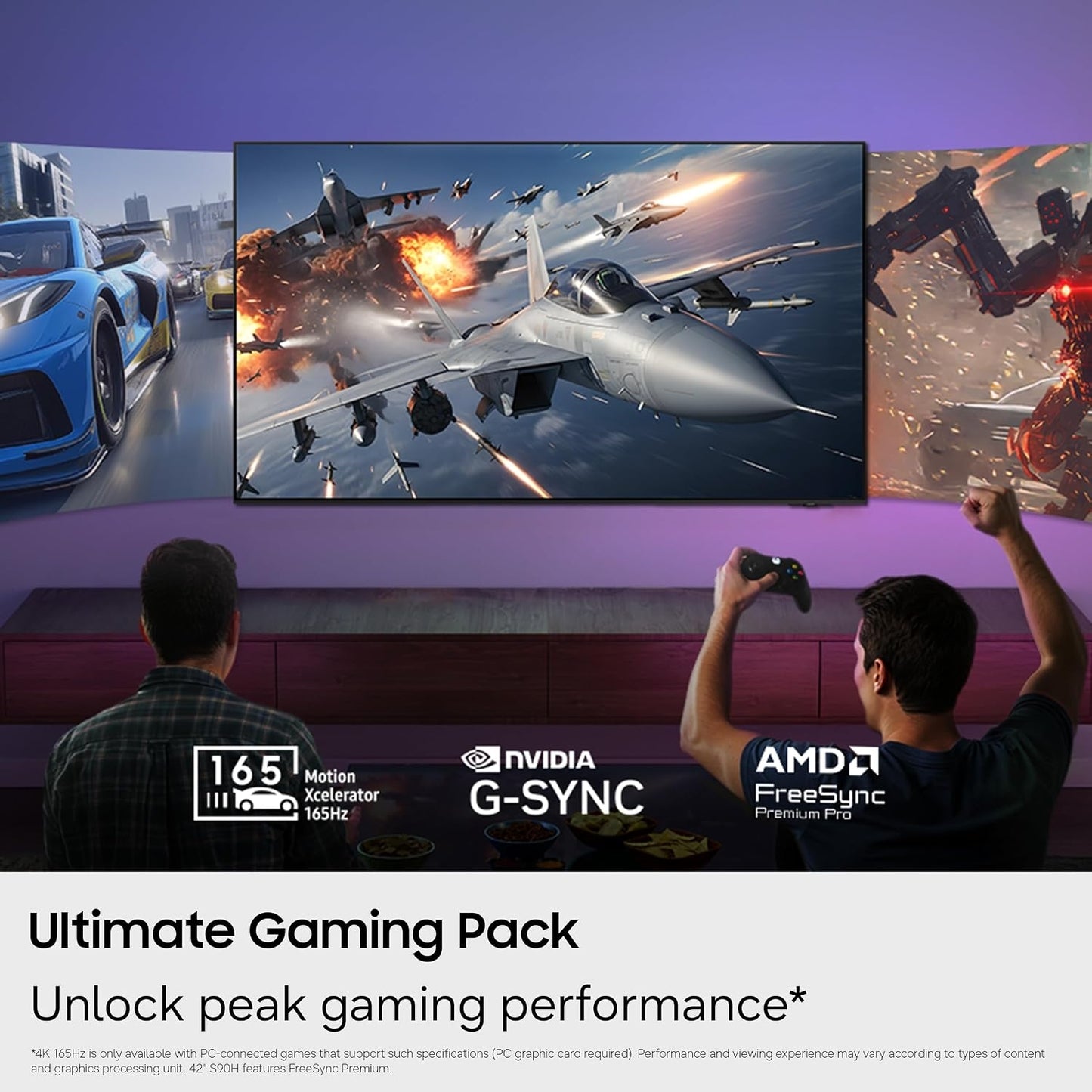 Samsung 77" S90HD OLED 4K Vision AI Smart TV QN77S90HD