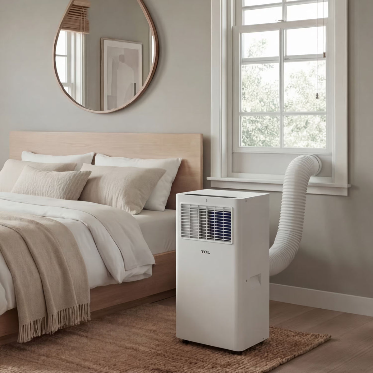 TCL 250 Sq. Ft. 6,000 BTU Smart  3-in-1  Portable Air Conditioner T06PC5S