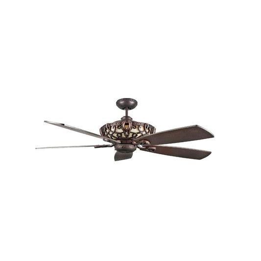 Luminance Aracruz Indoor 60" LED Ceiling Fan, Oil Rubbed Bronze 60AC5ORB-LED