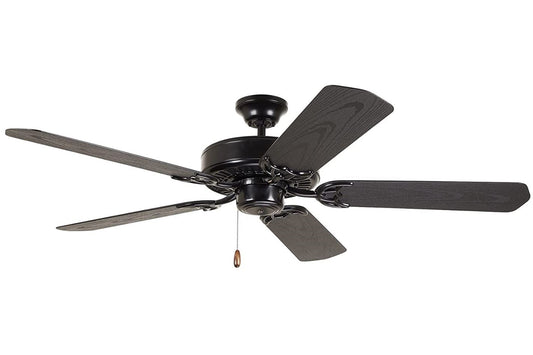 Emerson Fans CF652BQ 52" Summer Night Energy Star Outdoor Barbeque Black Ceiling Fan (Light Kit NOT Included)