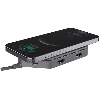 Philips Elite Plus USB-C Docking Station with Qi Charging DLK9121C/27