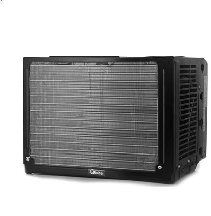 Midea 5,000 BTU Window Air Conditioner with Remote, 150 Sq ft, Black, 3 cooling modes and 3 fan speeds - MAW05R1WBL-T