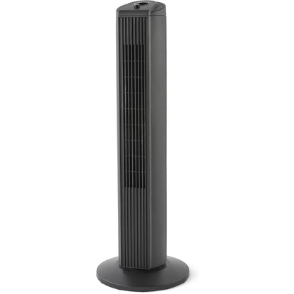 Mainstays 28" Tall 3-Speed Oscillating Tower Fan Black MSWMT24MB