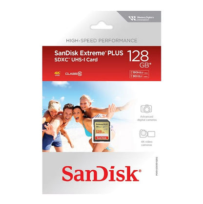SanDisk Extreme SDXC 128GB UHS-I 150MB/s Memory Card SDSDXWA-128G