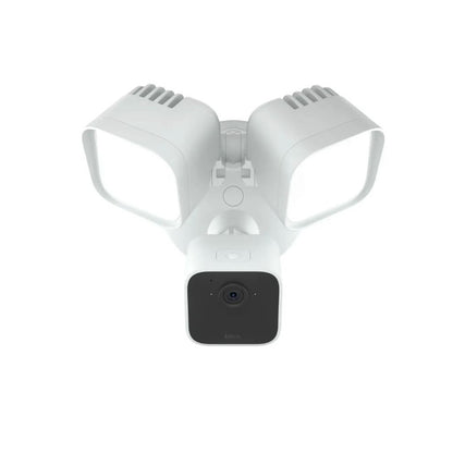 Blink Outdoor Wired 1080p Security Camera with Floodlight - White B0B5VLCL1N