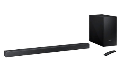 Samsung 2.1 Channel 150W Soundbar with Sub-woofer Bluetooth, Dolby Digital, One Remote Compatible HW-MM36/ZA