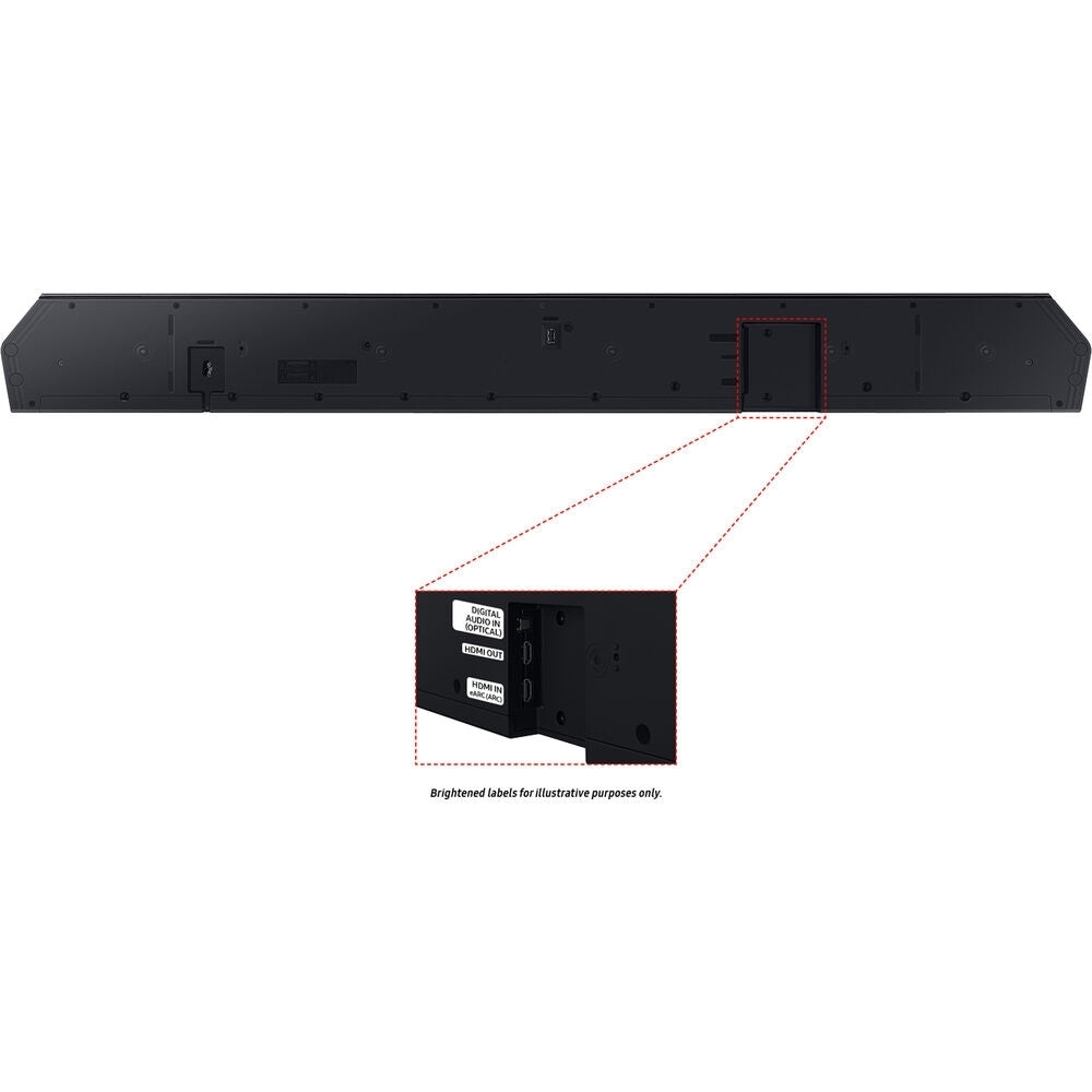 Samsung HW-Q910C/ZA 520W 9.1.2-Ch Dolby Atmos Soundbar System Rear Speaker Included, Q-Symphony, SpaceFit Sound Pro, Adaptive Sound, Game Mode Pro, Airplay 2 with Alexa Built-In